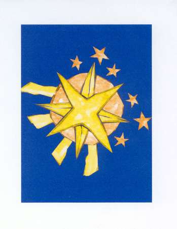 Solstice 1999 greeting card - front