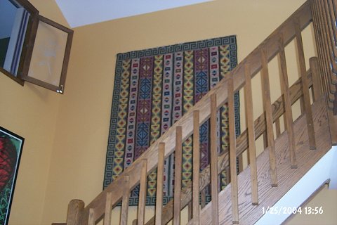 The view from the entrance hallway.