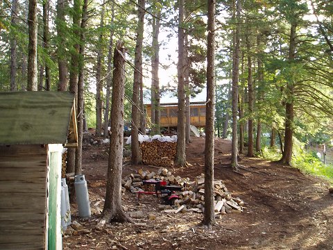 The main house.